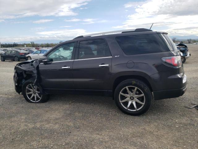 1GKKRRKD7GJ141840 - 2016 GMC ACADIA SLT-1 GRAY photo 2