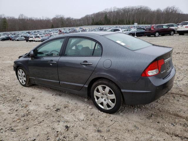 2HGFA1F58BH308646 - 2011 HONDA CIVIC LX GRAY photo 2