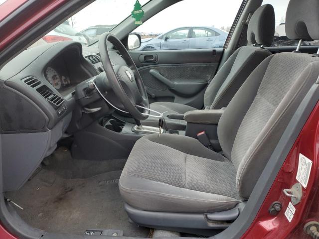 2HGES16355H002449 - 2005 HONDA CIVIC DX VP Bordo foto 7