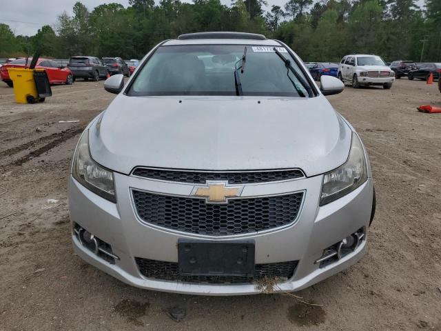 1G1PC5SB6D7268297 - 2013 CHEVROLET CRUZE LT SILVER photo 5