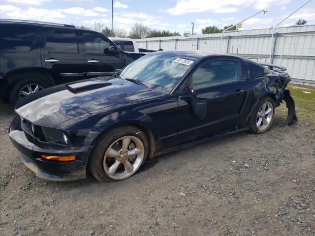 1ZVHT82H385168996 - 2008 FORD MUSTANG GT BLACK photo 1