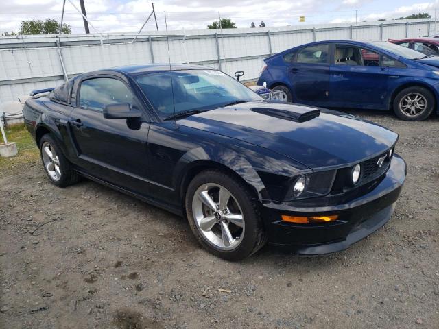 1ZVHT82H385168996 - 2008 FORD MUSTANG GT BLACK photo 4