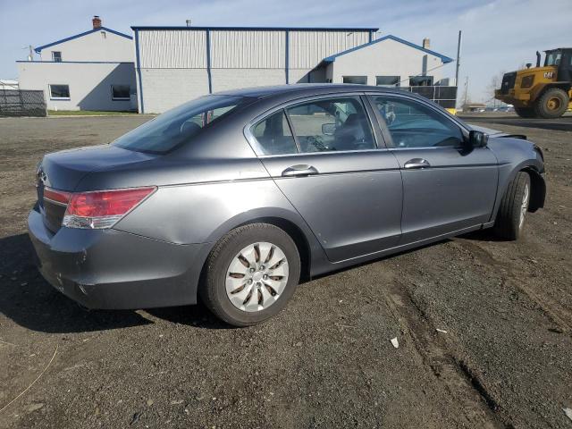 1HGCP2F36CA096514 - 2012 HONDA ACCORD LX GRAY photo 3