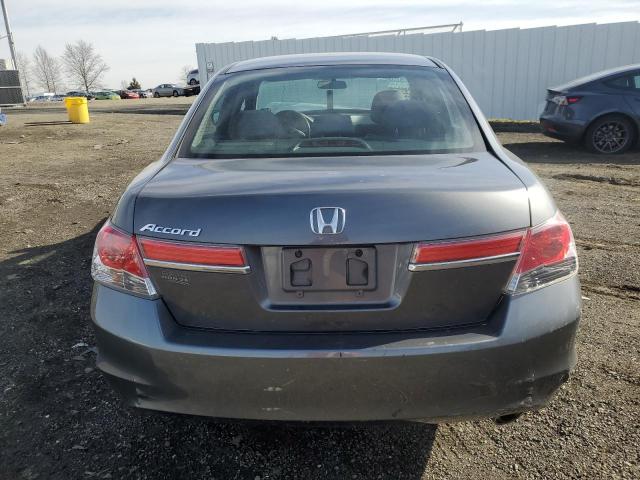 1HGCP2F36CA096514 - 2012 HONDA ACCORD LX GRAY photo 6