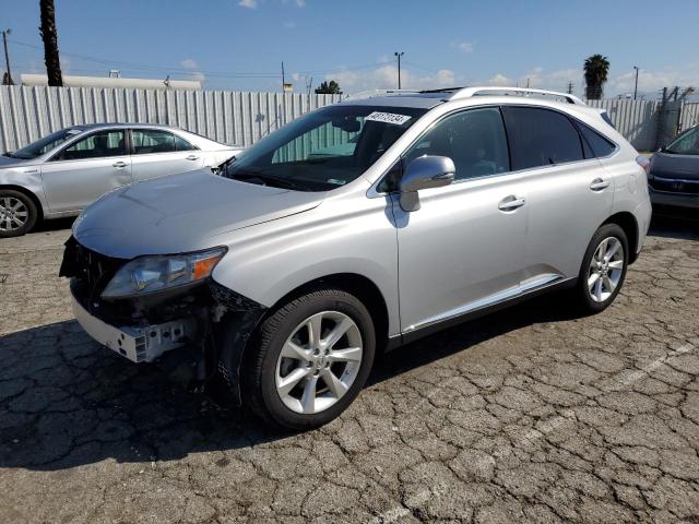 2T2ZK1BAXAC026900 - 2010 LEXUS RX 350 SILVER photo 1