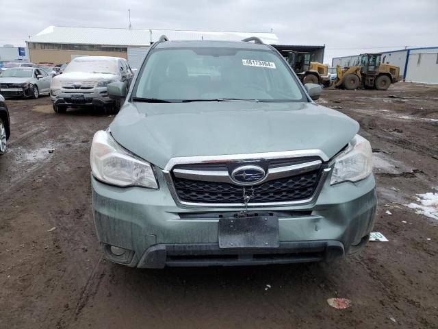 JF2SJAHC9EH558675 - 2014 SUBARU FORESTER 2.5I LIMITED GREEN photo 5