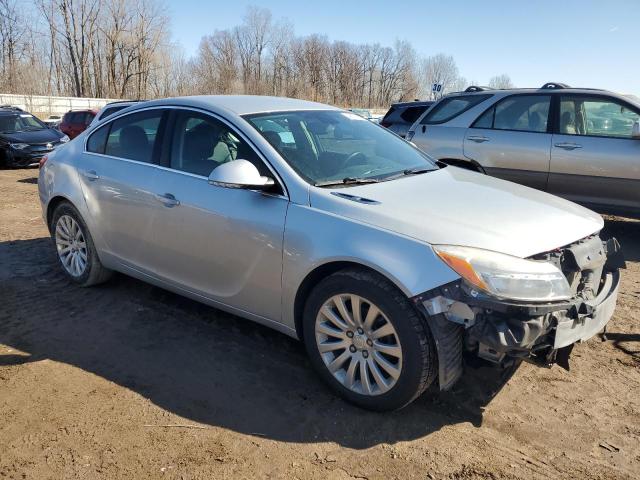 2G4GR5EK3C9143817 - 2012 BUICK REGAL SILVER photo 4