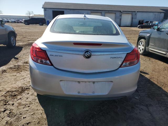 2G4GR5EK3C9143817 - 2012 BUICK REGAL SILVER photo 6