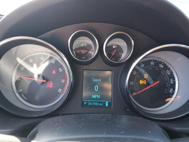 2G4GR5EK3C9143817 - 2012 BUICK REGAL SILVER photo 9