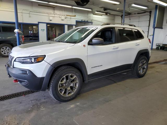 1C4PJMBX5MD153629 - 2021 JEEP CHEROKEE TRAILHAWK WHITE photo 1