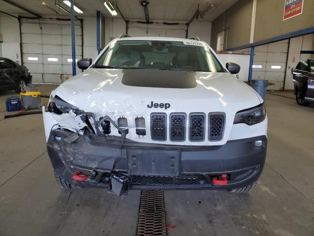 1C4PJMBX5MD153629 - 2021 JEEP CHEROKEE TRAILHAWK WHITE photo 5