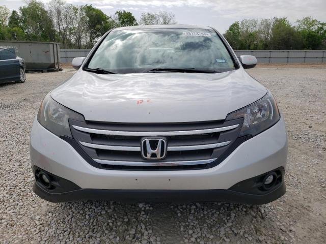 2HKRM4H50DH634372 - 2013 HONDA CR-V EX SILVER photo 5