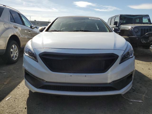 5NPE34AF1FH095123 - 2015 HYUNDAI SONATA SPORT WHITE photo 5