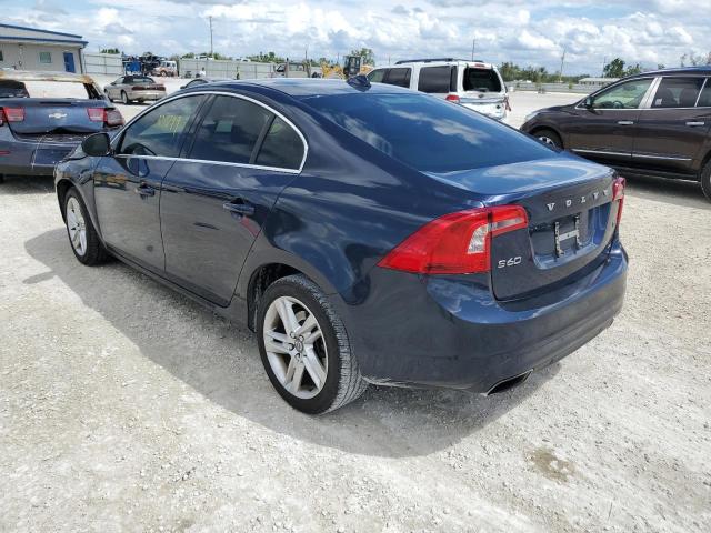 YV126MFK4F1355712 - 2015 VOLVO S60 PREMIER BLUE photo 2