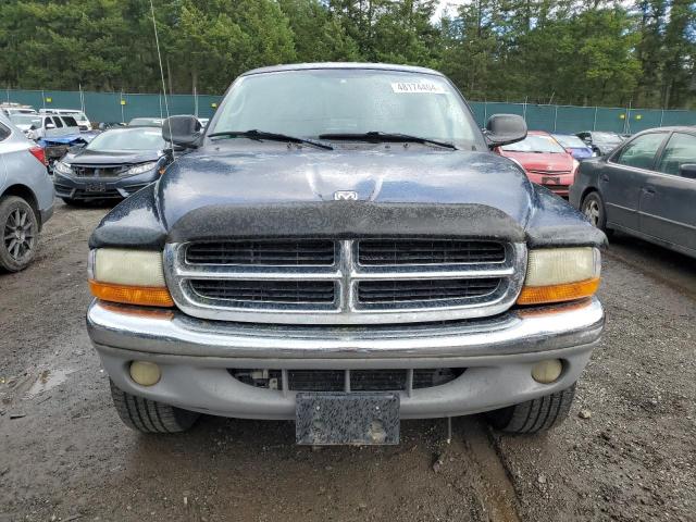 1B7HG48N72S653499 - 2002 DODGE DAKOTA QUAD SLT BLUE photo 5