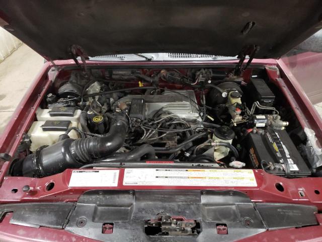 1FMDU35P8TUD81537 - 1996 FORD EXPLORER BURGUNDY photo 11