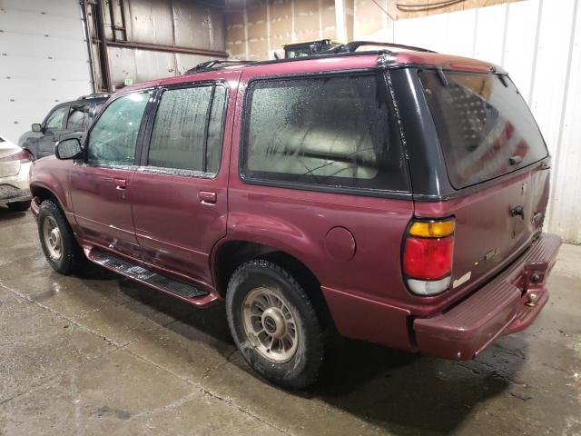 1FMDU35P8TUD81537 - 1996 FORD EXPLORER BURGUNDY photo 2