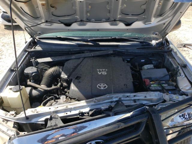 5TFJU4GN6CX014644 - 2012 TOYOTA TACOMA DOUBLE CAB PRERUNNER SILVER photo 11
