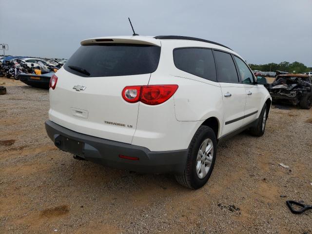 1GNKRFED8CJ395158 - 2012 CHEVROLET TRAVERSE LS WHITE photo 3