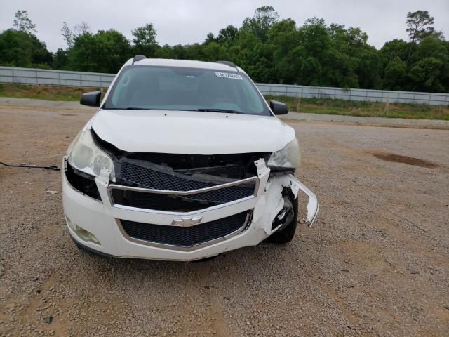 1GNKRFED8CJ395158 - 2012 CHEVROLET TRAVERSE LS WHITE photo 5