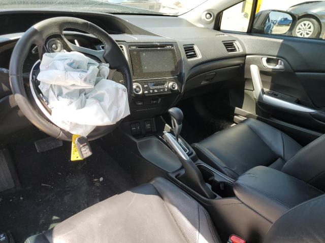 2HGFG3B08FH519145 - 2015 HONDA CIVIC EXL შავი ფოტო 8