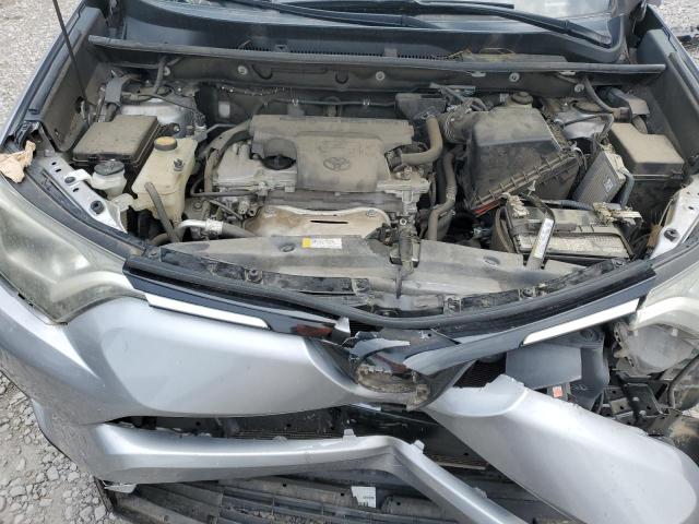 2T3ZFREV5GW281877 - 2016 TOYOTA RAV4 LE SILVER photo 12