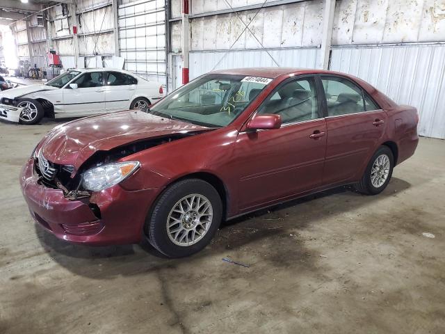 JTDBE30K353012937 - 2005 TOYOTA CAMRY LE RED photo 1