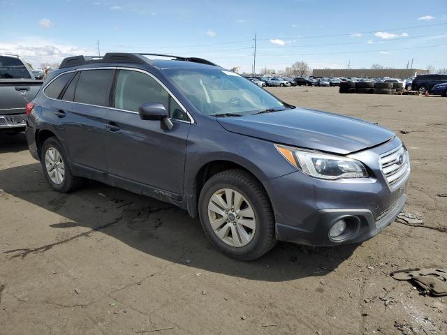 4S4BSACCXH3369114 - 2017 SUBARU OUTBACK 2.5I PREMIUM GRAY photo 4