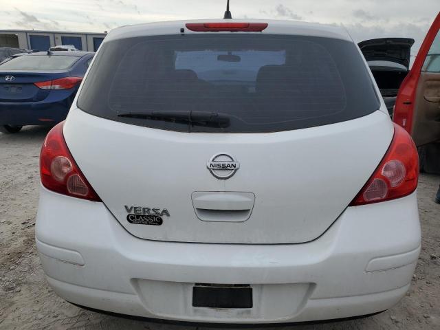 3N1BC1CP1AL398132 - 2010 NISSAN VERSA S WHITE photo 6