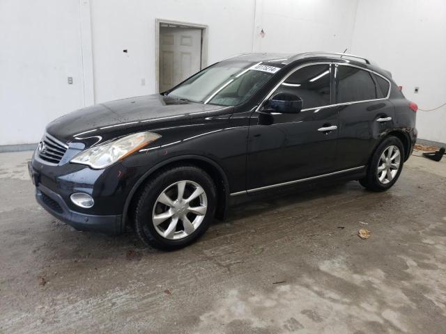 JNKAJ09F58M356844 - 2008 INFINITI EX35 BASE Սև լուսանկար 1