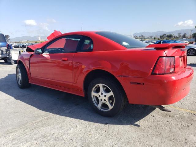 1FAFP40442F132698 - 2002 FORD MUSTANG RED photo 2