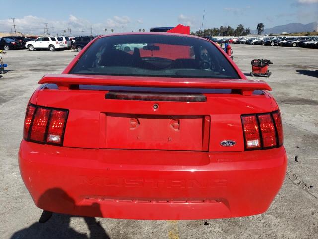 1FAFP40442F132698 - 2002 FORD MUSTANG RED photo 6