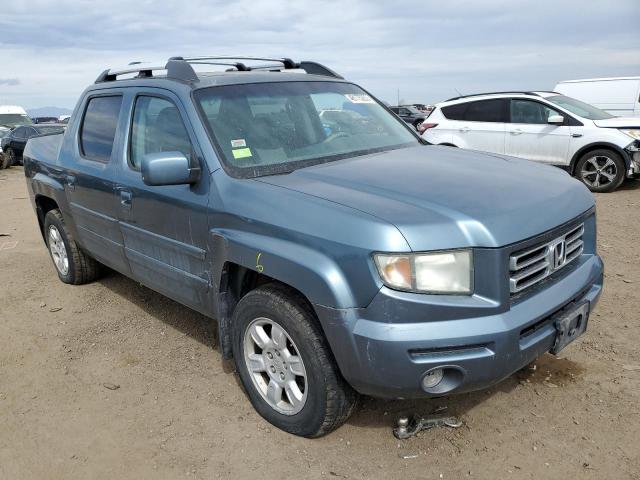 2HJYK16506H533407 - 2006 HONDA RIDGELINE RTL BLUE photo 4