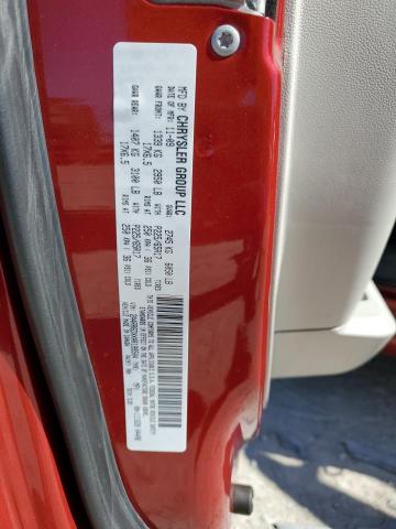 2A4RR6DXXAT199504 - 2010 CHRYSLER TOWN & COU 红色 照片 13