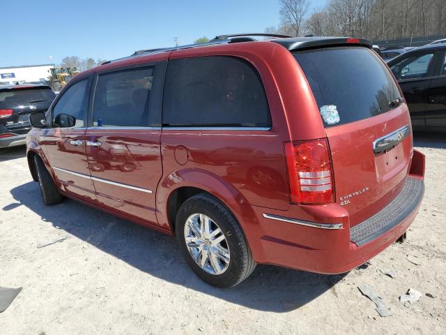 2A4RR6DXXAT199504 - 2010 CHRYSLER TOWN & COU 红色 照片 2