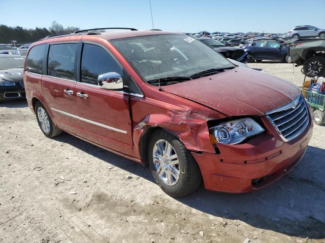 2A4RR6DXXAT199504 - 2010 CHRYSLER TOWN & COU RED photo 4