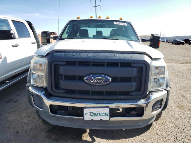 1FT8W3DT8FED70244 - 2015 FORD F350 SUPER DUTY WHITE photo 5