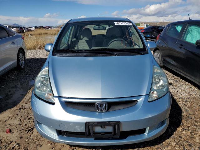 JHMGD38467S053696 - 2007 HONDA FIT BLUE photo 5