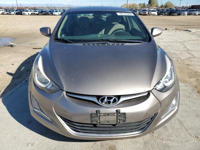 5NPDH4AE7FH614292 - 2015 HYUNDAI ELANTRA SE TAN photo 5