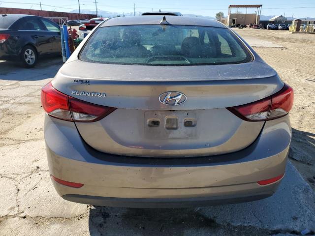 5NPDH4AE7FH614292 - 2015 HYUNDAI ELANTRA SE TAN photo 6