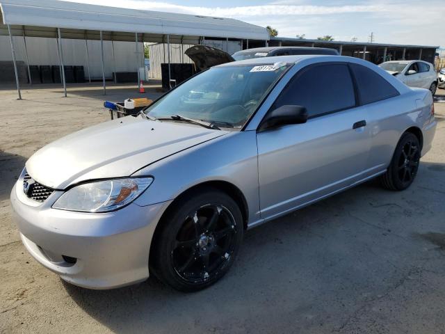 1HGEM22374L080528 - 2004 HONDA CIVIC DX VP Gümüş foto 1