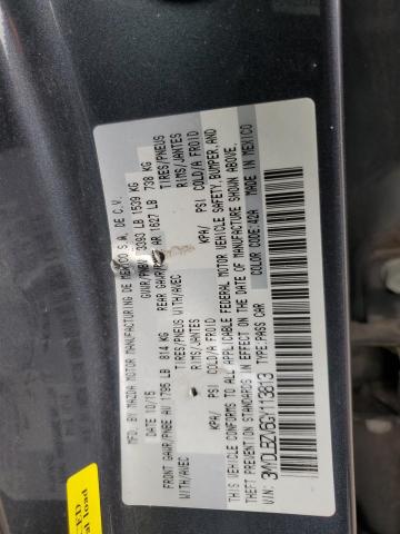 3MYDLBZV6GY113813 - 2016 TOYOTA SCION IA GRAY photo 12