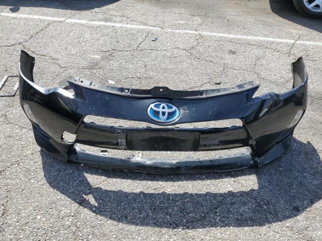 JTDKDTB34C1517368 - 2012 TOYOTA PRIUS C BLACK photo 12