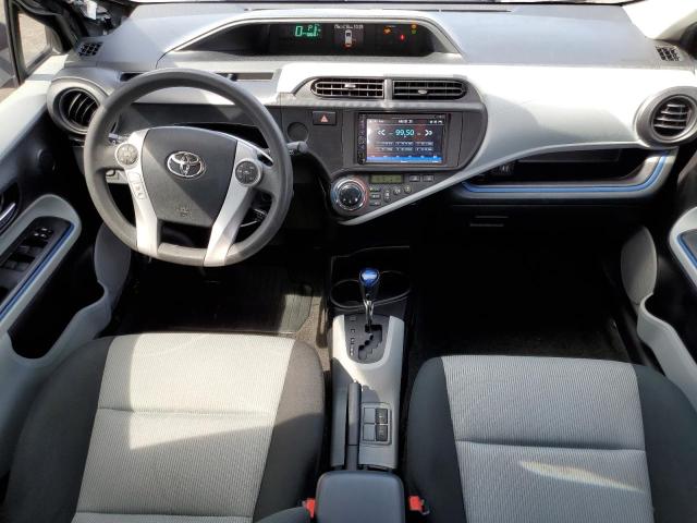 JTDKDTB34C1517368 - 2012 TOYOTA PRIUS C BLACK photo 8