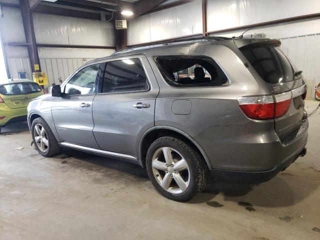 1D4SD5GT3BC648141 - 2011 DODGE DURANGO CITADEL GRAY photo 2