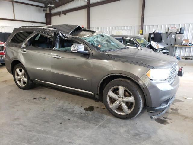 1D4SD5GT3BC648141 - 2011 DODGE DURANGO CITADEL GRAY photo 4