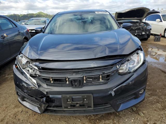 JHMFC1F73JX022027 - 2018 HONDA CIVIC EXL ლურჯი ფოტო 5