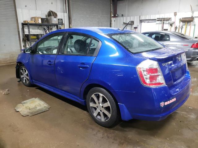 3N1AB6APXCL774974 - 2012 NISSAN SENTRA 2.0 BLUE photo 2