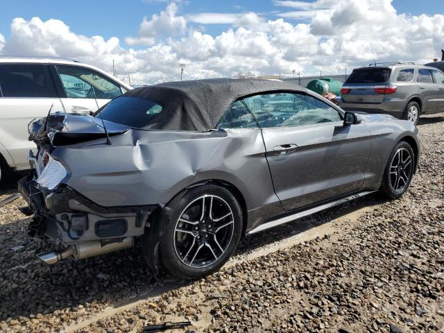 1FATP8UH9M5125262 - 2021 FORD MUSTANG GRAY photo 3