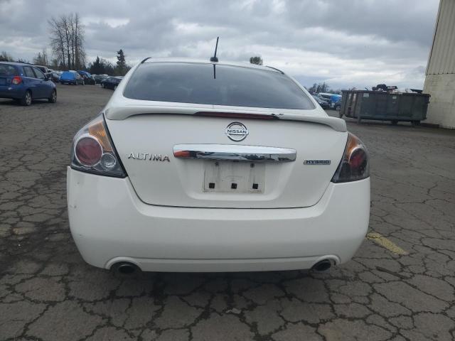 1N4CL2AP9AC100762 - 2010 NISSAN ALTIMA HYBRID WHITE photo 6